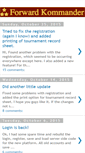 Mobile Screenshot of blog.forwardkommander.com